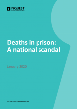 Deaths in prison: A national scandal